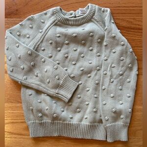 Jamie Kay mint sweater with dots